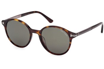 Sluneční brýle Tom Ford Araki FT1184 52N Okrouhlé Havana