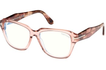 Brýle Tom Ford FT5988-B 072 Squared Růžové