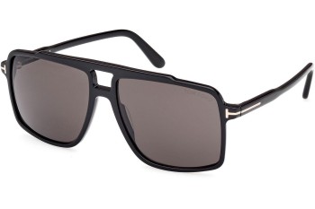 Sluneční brýle Tom Ford Kemp FT1177 01A Squared Černé