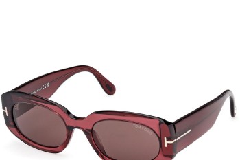 Sluneční brýle Tom Ford Cielle FT1187 69E Oválné Červené