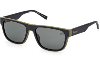 Sluneční brýle Timberland TB00025 02R Polarized Squared Černé