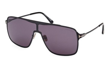 Sluneční brýle Tom Ford Zappa FT1173 01A Squared Černé