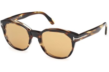 Sluneční brýle Tom Ford Mert FT1180 52E Okrouhlé Havana