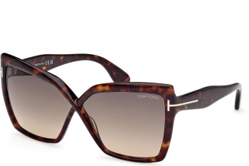 Sluneční brýle Tom Ford Fiore FT1195 52B Cat Eye Havana