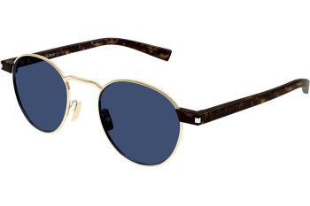 Sluneční brýle Saint Laurent SL707 004 Okrouhlé Zlaté