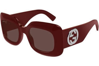 Sluneční brýle Gucci GG1695S 004 Squared Červené