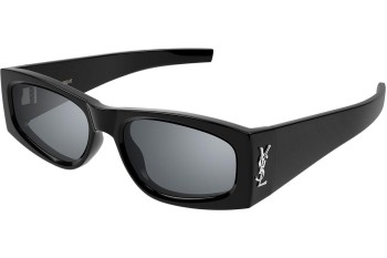 Sluneční brýle Saint Laurent SLM140 002 Oválné Černé