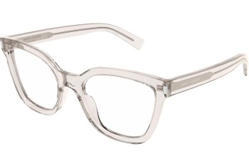 Brýle Saint Laurent SL748 004 Squared Béžové