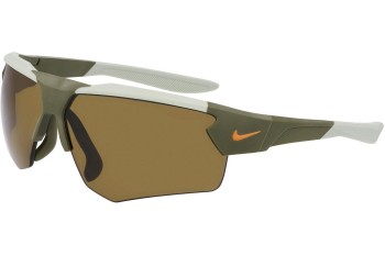 Sluneční brýle Nike EV24037 223 Obdélníkové Hnědé