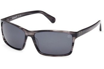 Sluneční brýle Timberland TB00032 01R Polarized Squared Šedé