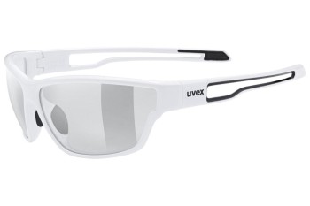 Sluneční brýle uvex sportstyle 806 v White S1-S3 Obdélníkové Bílé