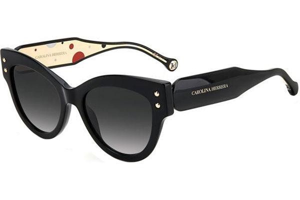 Sluneční brýle Carolina Herrera CH0009/S 807/9O Cat Eye Černé