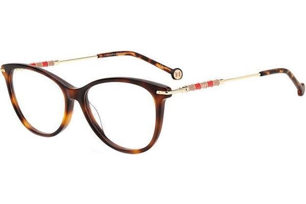 Brýle Carolina Herrera CH0043 05L Cat Eye Havana