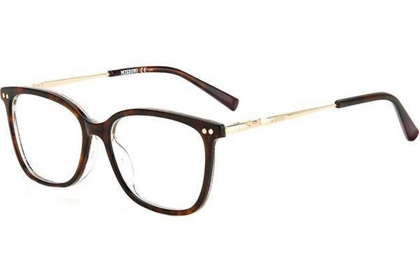 Brýle Missoni MIS0085 086 Squared Havana