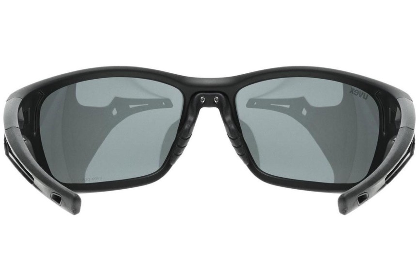 Sluneční brýle uvex sportstyle 232 P Black Mat S3 Polarized Obdélníkové Černé