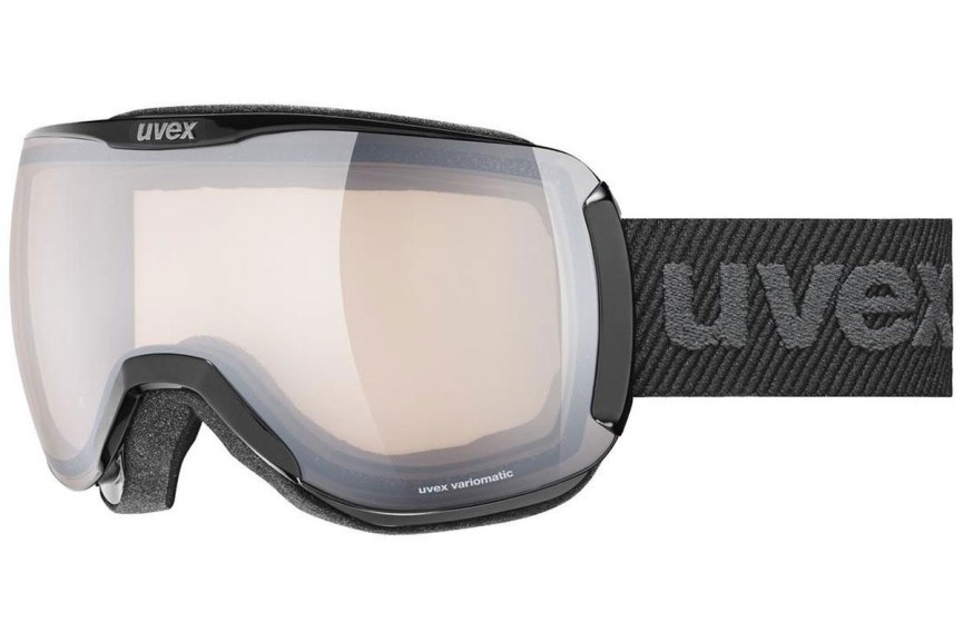 Lyžařské brýle uvex downhill 2100 V Black S1-S3 Photochromic Jednolité | Shield Černé