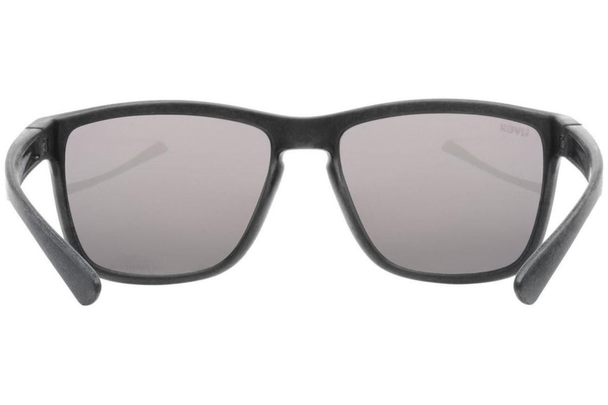 Sluneční brýle uvex lgl ocean 2 P Black Mat S3 Polarized Squared Černé