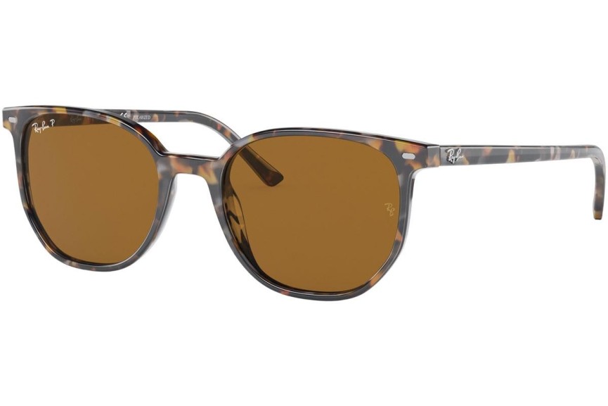 Sluneční brýle Ray-Ban Elliot RB2197 135757 Polarized Squared Havana