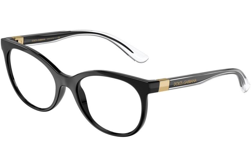 Brýle Dolce & Gabbana DG5084 501 Cat Eye Černé