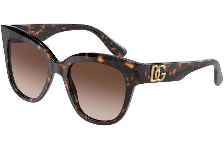 Sluneční brýle Dolce & Gabbana DG4407 502/13 Cat Eye Havana