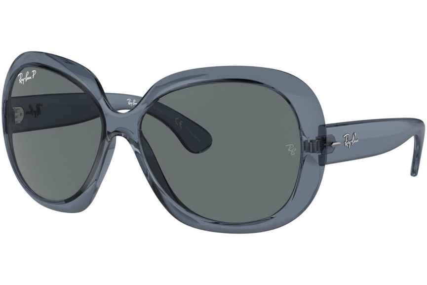 Sluneční brýle Ray-Ban Jackie Ohh II RB4098 659281 Polarized Oversize Modré