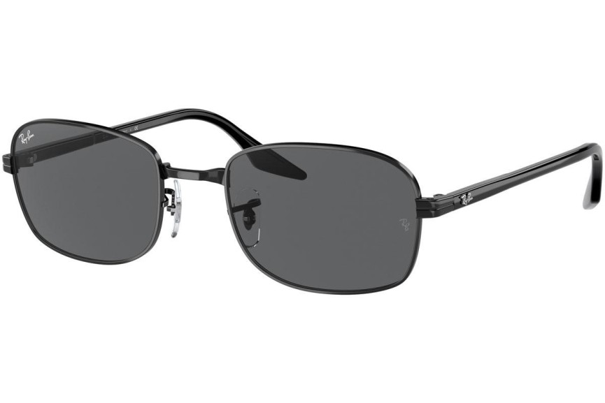 Sluneční brýle Ray-Ban RB3690 002/B1 Obdélníkové Černé