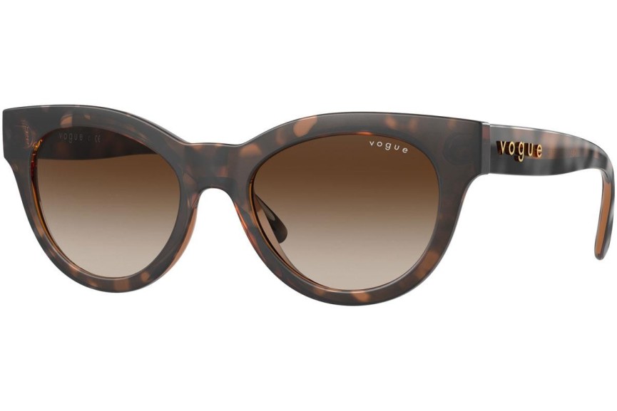 Sluneční brýle Vogue Eyewear VO5429S 238613 Cat Eye Havana