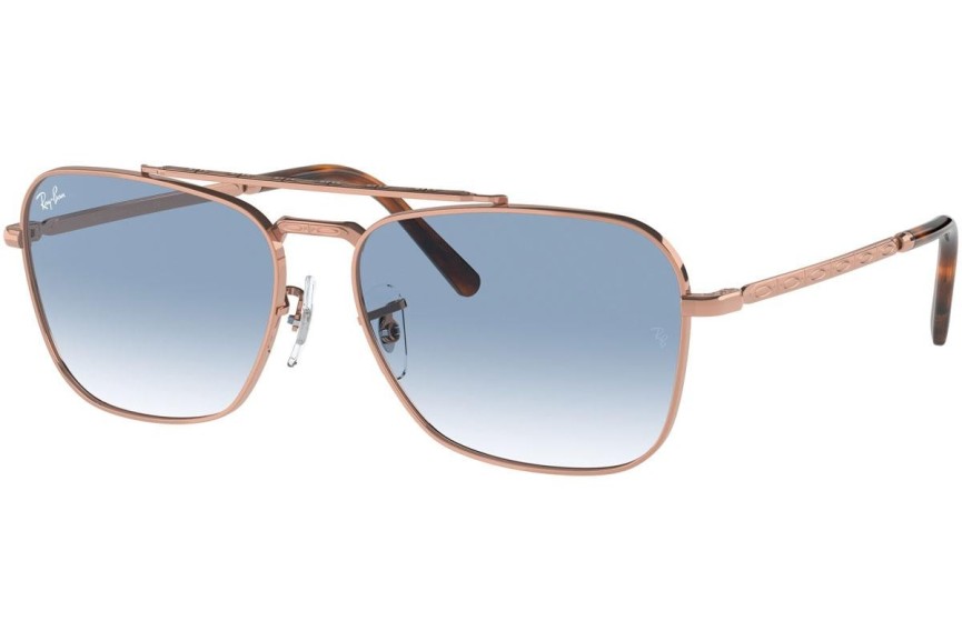 Sluneční brýle Ray-Ban New Caravan RB3636 92023F Squared Zlaté