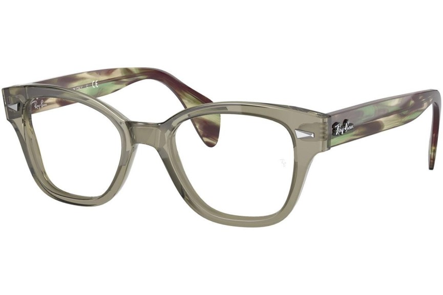 Brýle Ray-Ban RX0880 8178 Squared Zelené