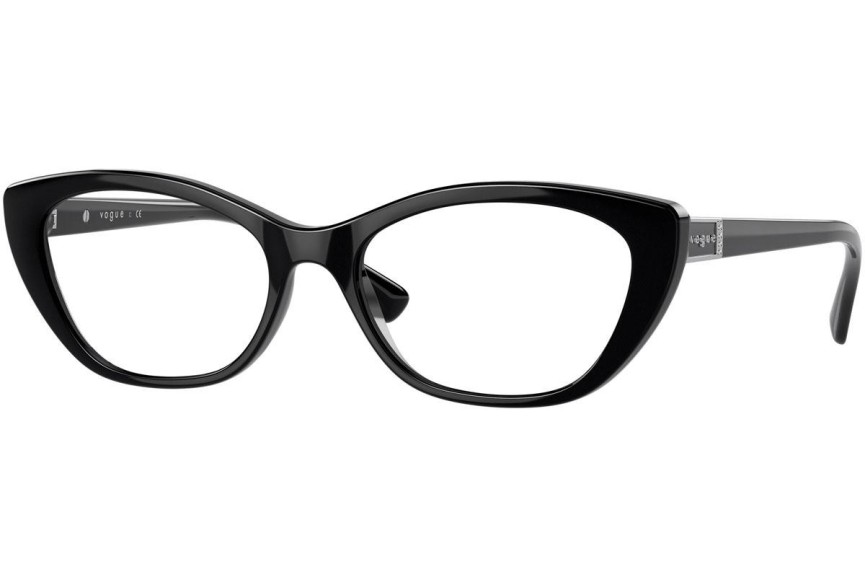 Brýle Vogue Eyewear VO5425B W44 Oválné Černé