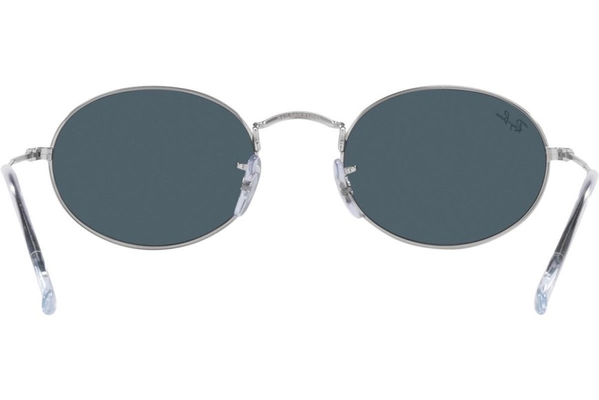 Sluneční brýle Ray-Ban Oval RB3547 003/R5 Tiny Stříbrné