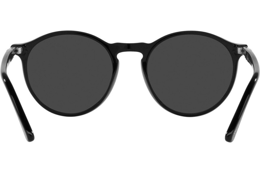 Sluneční brýle Persol PO3285S 95/48 Polarized Okrouhlé Černé