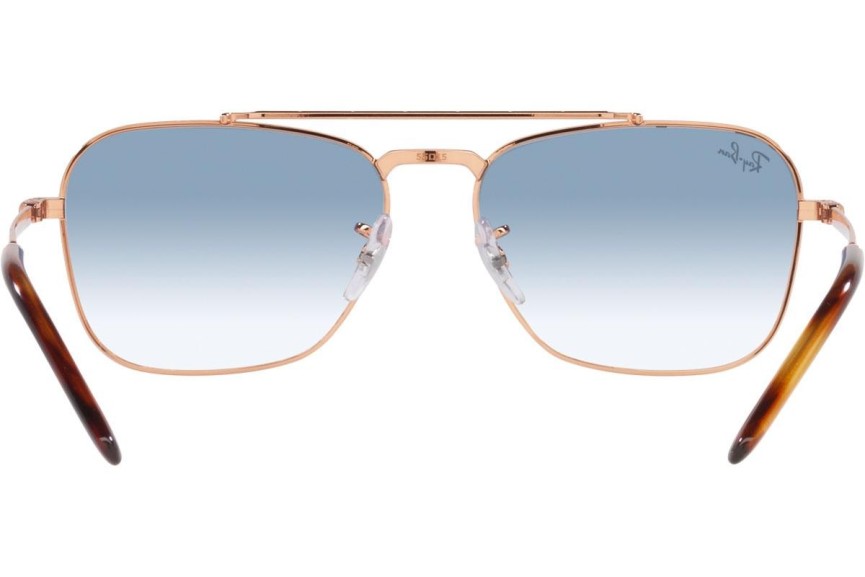 Sluneční brýle Ray-Ban New Caravan RB3636 92023F Squared Zlaté