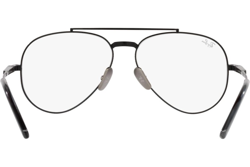 Brýle Ray-Ban Aviator Titanium Titanium Collection RX8225V 1237 Pilot Černé