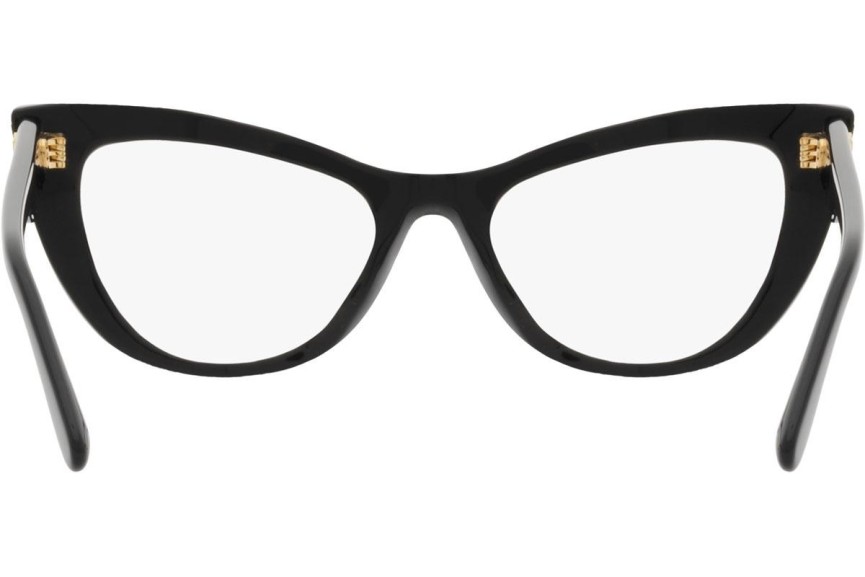 Brýle Dolce & Gabbana DG3354 501 Cat Eye Černé