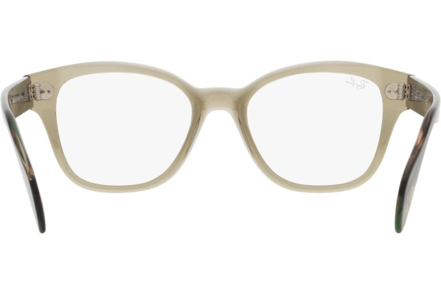 Brýle Ray-Ban RX0880 8178 Squared Zelené