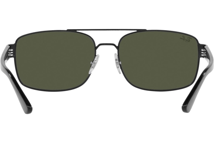 Sluneční brýle Ray-Ban RB3687 002/31 Obdélníkové Černé