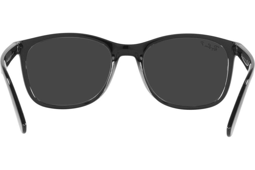 Sluneční brýle Ray-Ban RB4374 603948 Polarized Squared Černé