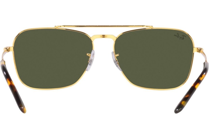 Sluneční brýle Ray-Ban New Caravan RB3636 919631 Squared Zlaté