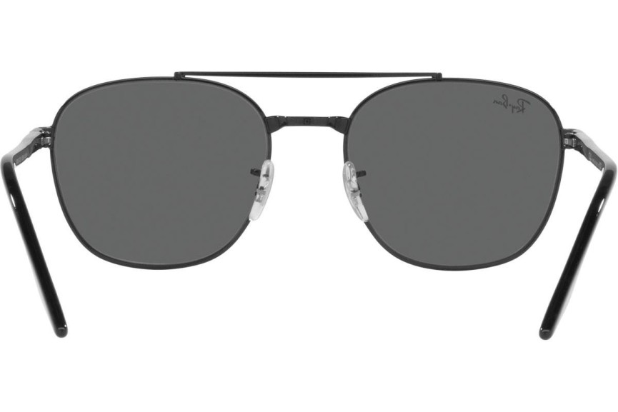 Sluneční brýle Ray-Ban RB3688 002/B1 Squared Černé