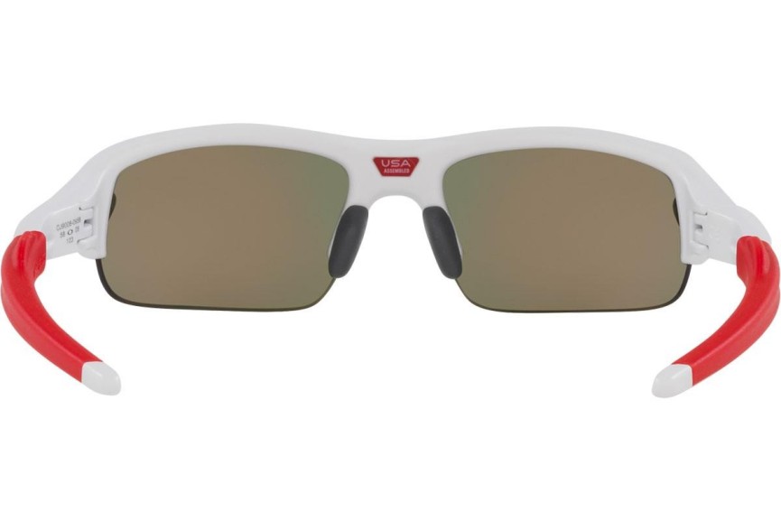 Sluneční brýle Oakley Flak XXS OJ9008-09 Obdélníkové Bílé