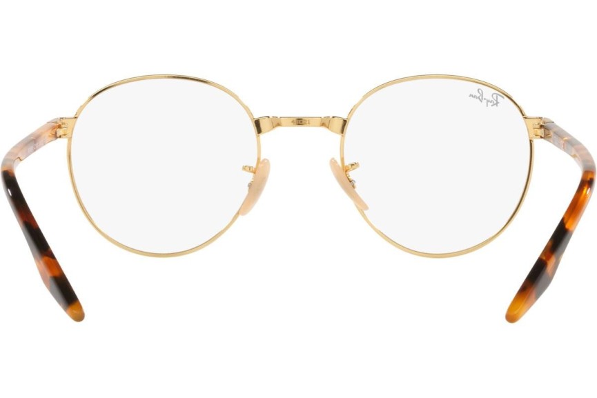 Brýle Ray-Ban RX3691V 2500 Okrouhlé Zlaté