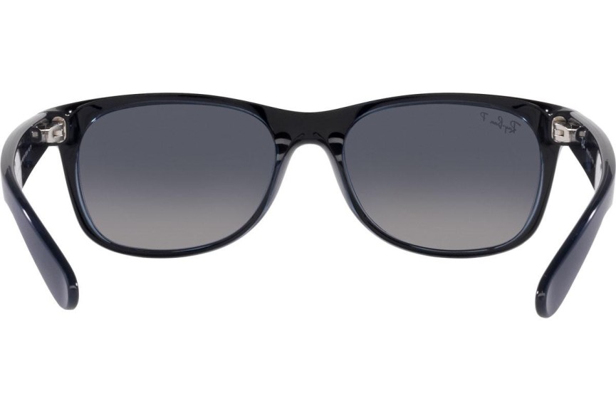 Sluneční brýle Ray-Ban New Wayfarer RB2132 660778 Polarized Squared Modré