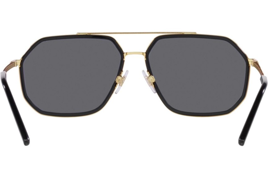 Sluneční brýle Dolce & Gabbana DG2285 02/81 Polarized Pilot Zlaté