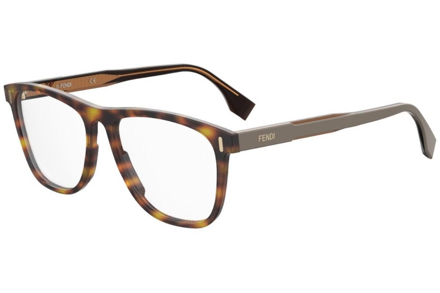 Brýle Fendi FFM0087 9N4 Squared Havana