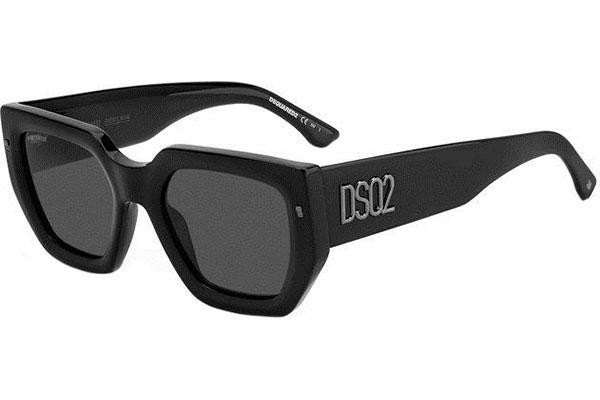 Sluneční brýle Dsquared2 D20031/S 807/IR Squared Černé