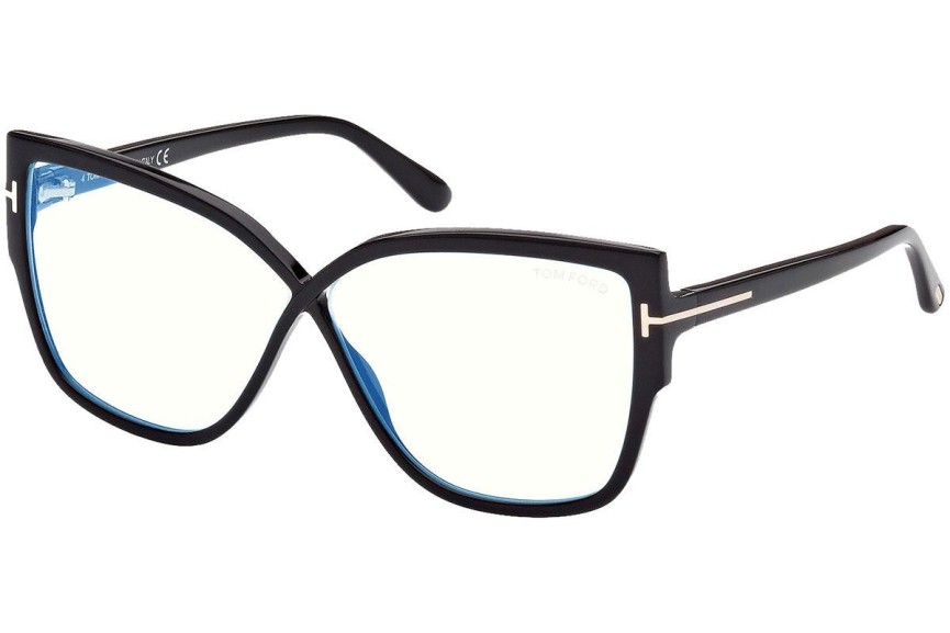 Brýle Tom Ford FT5828-B 001 Squared Černé