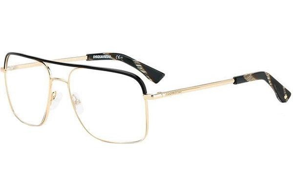 Brýle Dsquared2 D20018 2M2 Squared Černé