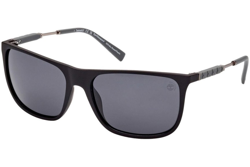 Sluneční brýle Timberland TB9281 02D Polarized Squared Černé