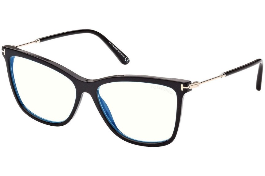 Brýle Tom Ford FT5824-B 001 Cat Eye Černé